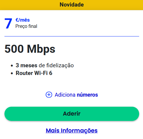 ↓NOVIDADE! NET!